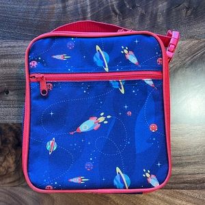 Brand new kid insulated space lunchbox